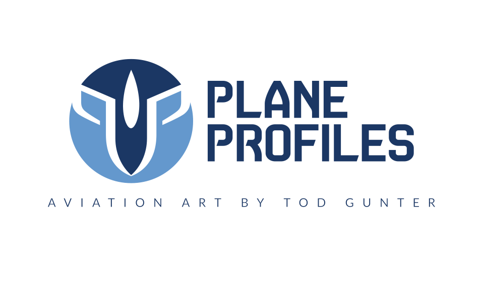 Logo for my former aviation art business (more in Illustration Section).
